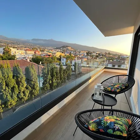 Apartamento Lujoso Completo, Piscina, Terraza Con Vistas Al Teide